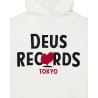 Hoodie Deus Ex Machina Deep Cut Blanc – Sweat Oversize Homme Streetwear