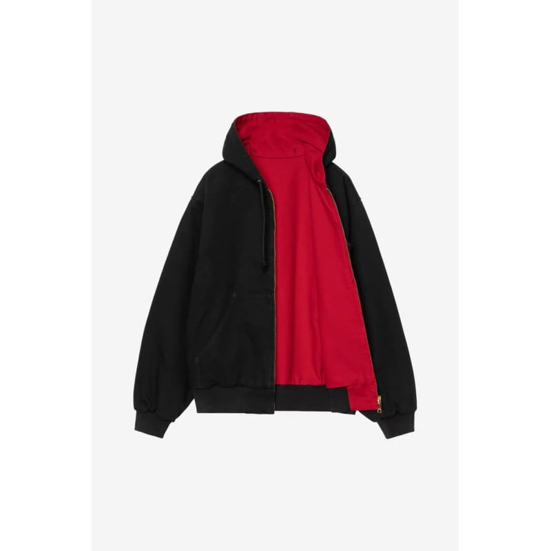 CARHARTT WIP OG Active Jacket 50th Anniversary Edition Canvas BLACK USA RED
