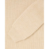 EDWIN RONI HIGH COLLAR ROLL NECK BEIGE