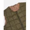 TAION X UNIVERSAL WORKS R106MJ REVERSED QUILTED VEST D.OLIVE