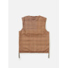 TAION X UNIVERSAL WORKS R106MJ REVERSED QUILTED VEST D.OLIVE