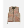 TAION X UNIVERSAL WORKS R106MJ REVERSED QUILTED VEST D.OLIVE