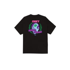 OBEY DECAYING MINDS TEE BLACK