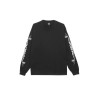 OBEY Tribal Roses L/S Pigment Dusty Black – T-shirt manches longues streetwear