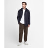 Veste Barbour Ashby Navy – Coton Ciré Intemporel pour Homme