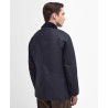 Veste Barbour Ashby Navy – Coton Ciré Intemporel pour Homme