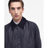 Veste Barbour Ashby Navy – Coton Ciré Intemporel pour Homme