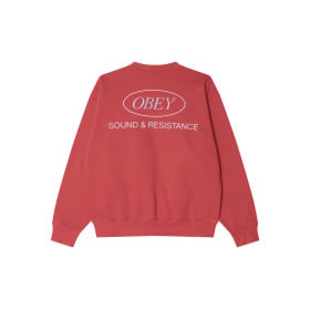 OBEY SOUND CREW MINERAL RED