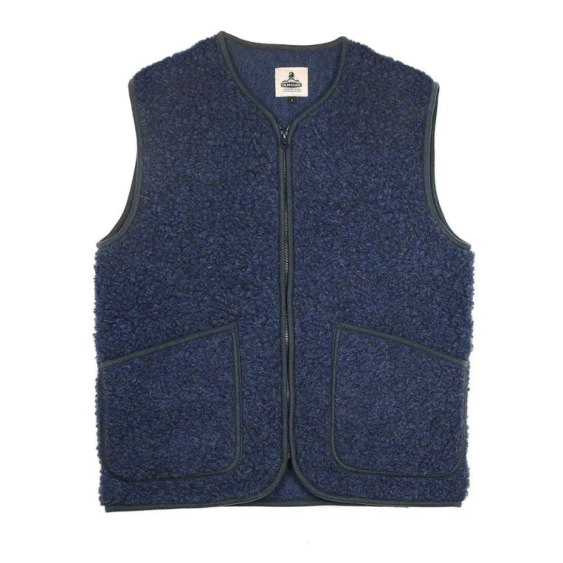 COLDBREAKER PEPITKO GILET BLUE