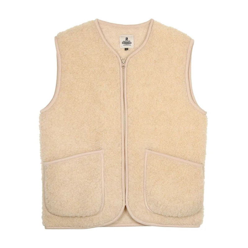 COLDBREAKER PEPITKO GILET BEIGE