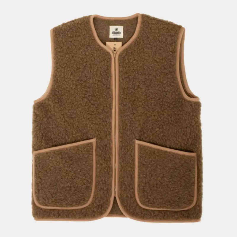 COLDBREAKER PEPITKO GILET BARK