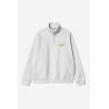 Carhartt WIP Half Zip American Script – Ash Heather | Sweat Zippé Streetwear