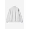 Carhartt WIP Half Zip American Script – Ash Heather | Sweat Zippé Streetwear