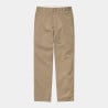 Carhartt WIP Master Pant Leather Rinsed – Pantalon Workwear Regular Straight