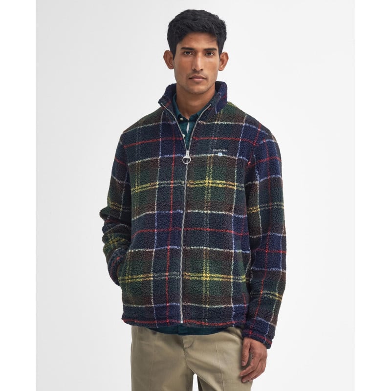 Veste Polaire Barbour Tartan Fleece Zip Through – Classic Tartan, Chaude et Légère