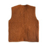 Gilet en laine écossaise Unisexe Coldbreaker - Orange Fox