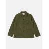Bakers Jacket Universal Works – Harris Tweed Vert à Carreaux, 100% Laine, Style Chore Jacket