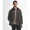 Veste Barbour Bedale Archive Olive – Coton Ciré & Tartan Heritage Homme
