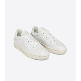 VEJA V-90 LEATHER WHITE