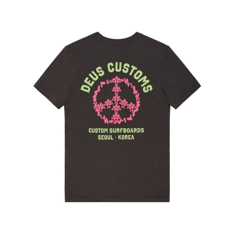 Deus Ex Machina Fancy Pansy Tee – T-shirt Anthracite