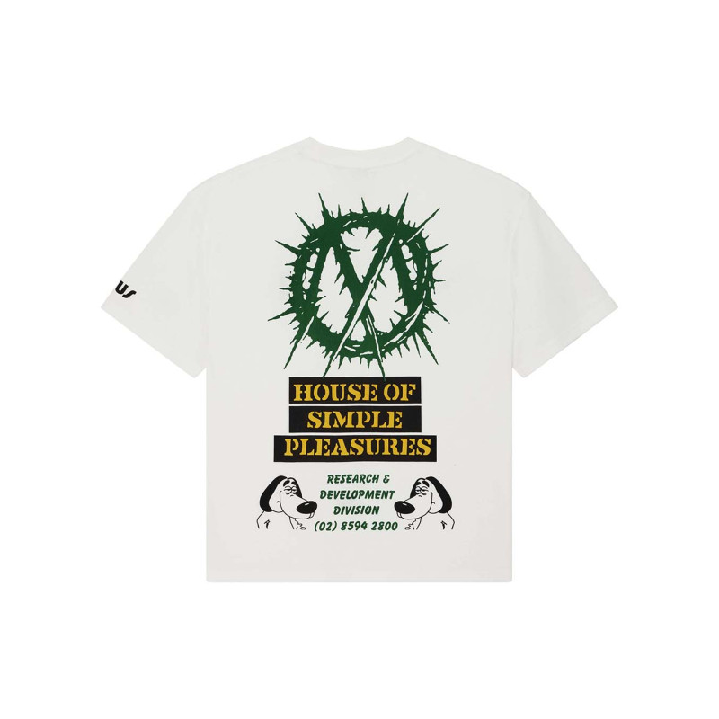 Deus Ex Machina Office Music Tee – T-shirt Vintage White