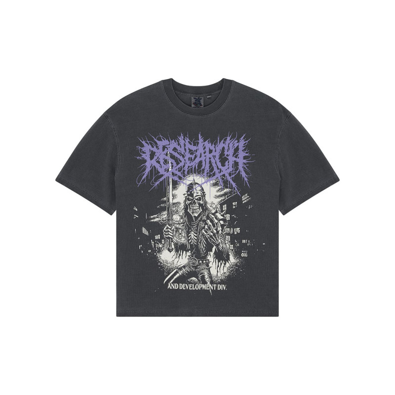 T-shirt Deus Ex Machina Metal Fabricator Anthracite – Tee Homme Graphique