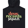T-shirt à capuche Deus Ex Machina Strata Black – Hoodie streetwear premium