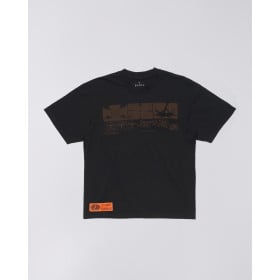 EDWIN ALWAYS LATE TEE BLACK