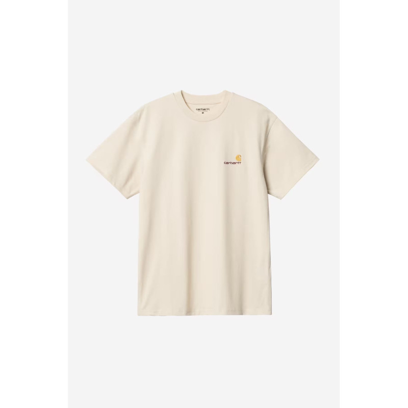 Carhartt WIP American Script Tee – Natural | T-shirt homme