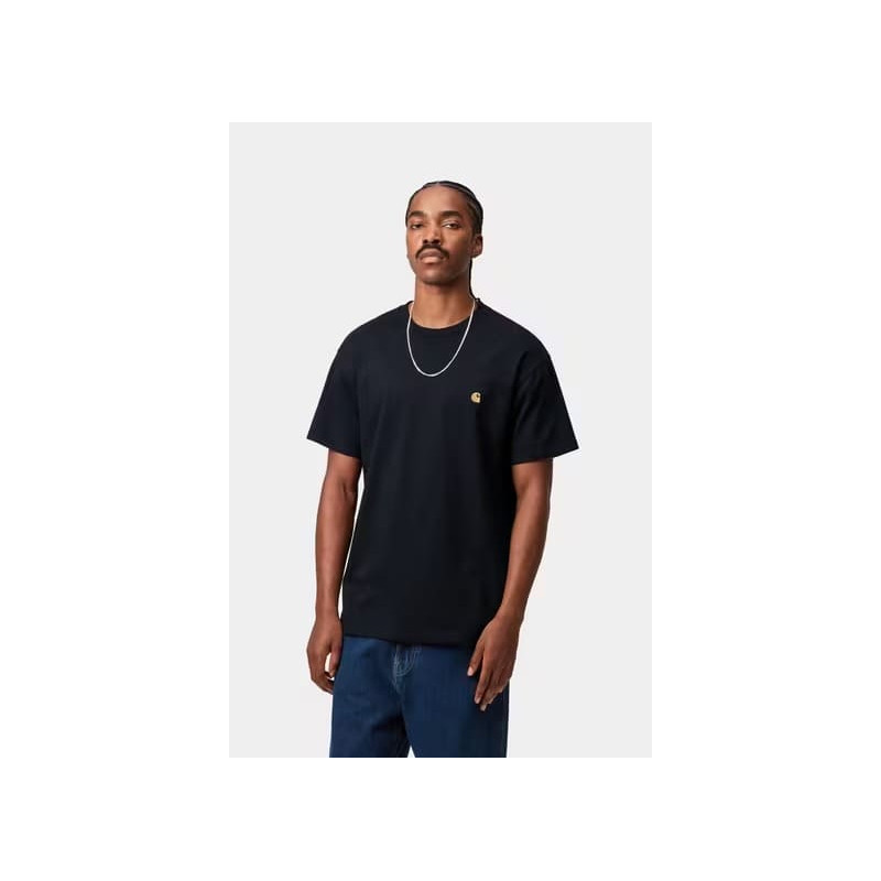 T-shirt homme Carhartt Chase S/S Tee Dark Navy – coton premium