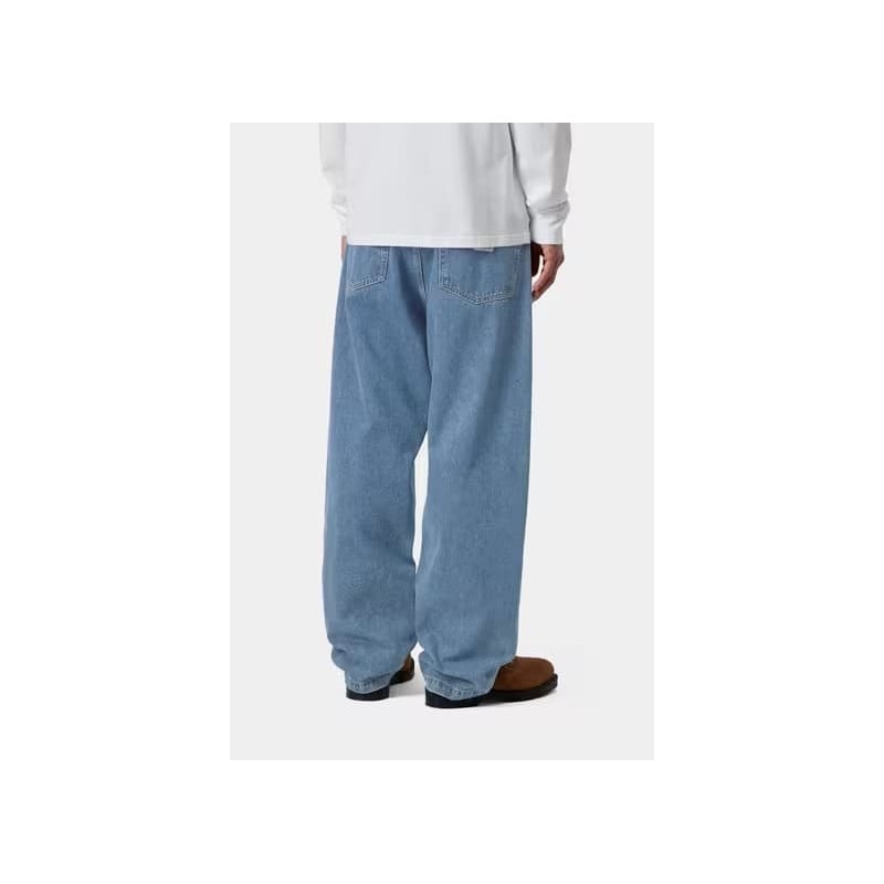 Carhartt Landon Pant Blue Heavy Stone Wash – Jean loose homme