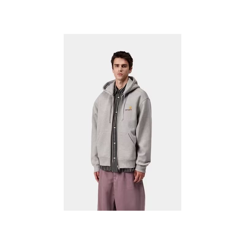 Carhartt American Script Jacket Grey Heather – Veste homme