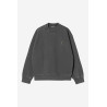 Carhartt WIP Nelson Sweat Black – Sweat Garment Dyed Homme