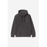 Carhartt WIP Hooded Nelson Sweat Black – Sweat à Capuche Garment Dyed