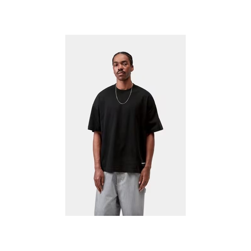 Carhartt WIP S/S Link Script Tee Black White – T-shirt Homme