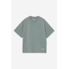 Carhartt WIP S/S Link Script Tee Velvet Green – T-shirt Homme