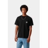 Carhartt WIP S/S Pocket Heart Tee Black Black – T-shirt Homme