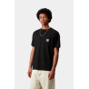 Carhartt WIP S/S Pocket Heart Tee Black Red – T-shirt Homme