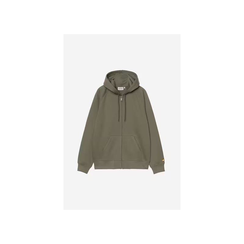 Carhartt WIP Hooded Chase Jacket Leaf – Veste zippée unisexe