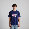 Bisous Skateboard Glamour Tee Royal Blue