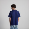 Bisous Skateboard Glamour Tee Royal Blue