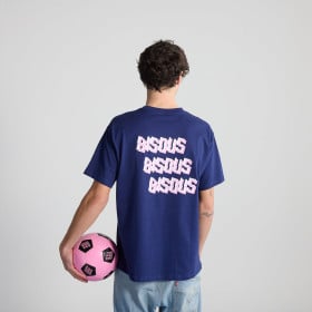 BISOUS SKATEBOARD X3 TEE NAVY