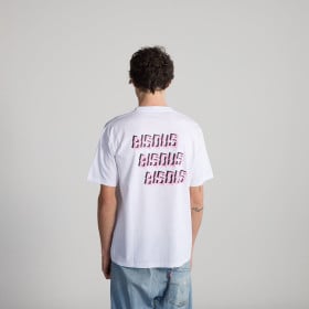 BISOUS SKATEBOARD X3 TEE WHITE