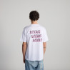 Bisous Skateboard X3 Tee White | T-shirt Skate