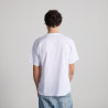 Bisous Skateboard Pochoir Tee White – T‑shirt Skate Urbain