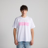 Bisous Skateboard Pochoir Tee White – T‑shirt Skate Urbain