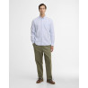 Barbour Nelson Stripes Tailored Shirt Blue – Chemise Homme Élégante