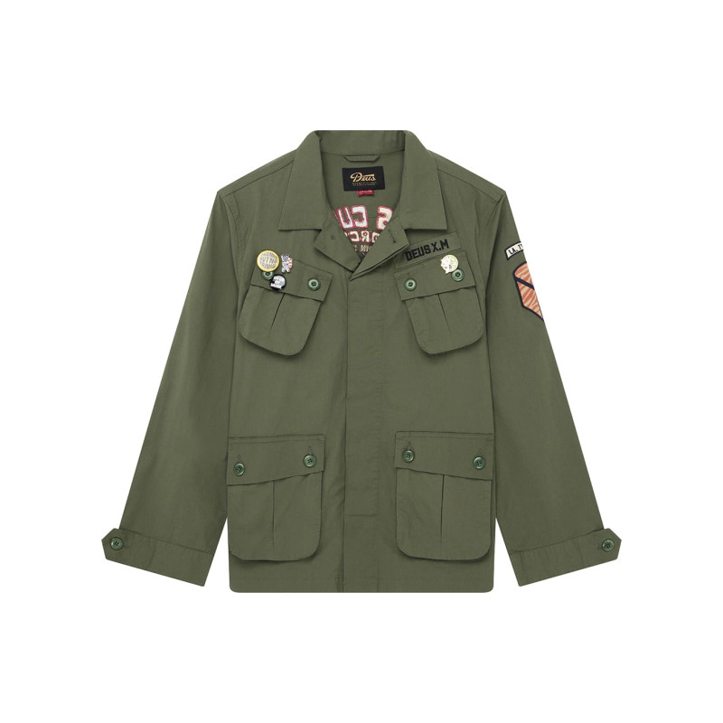 Overshirt Deus Ex Machina Power – Pine Green