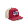 Casquette Deus Malden Trucker Melon Red Ajustable