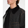 VOLCOM JACKET WORK DIALED BLACK STRIPE